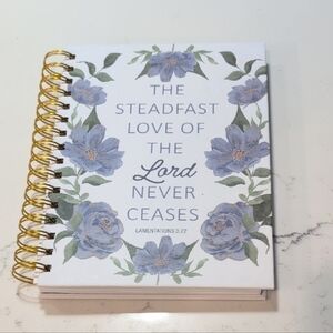 Spiral Notebook, Steadfast Love Of The Lord Never Ceases, Lamentations 3:22